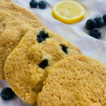 Soft Whole Grain Lemon Blueberry Cookie Recipe