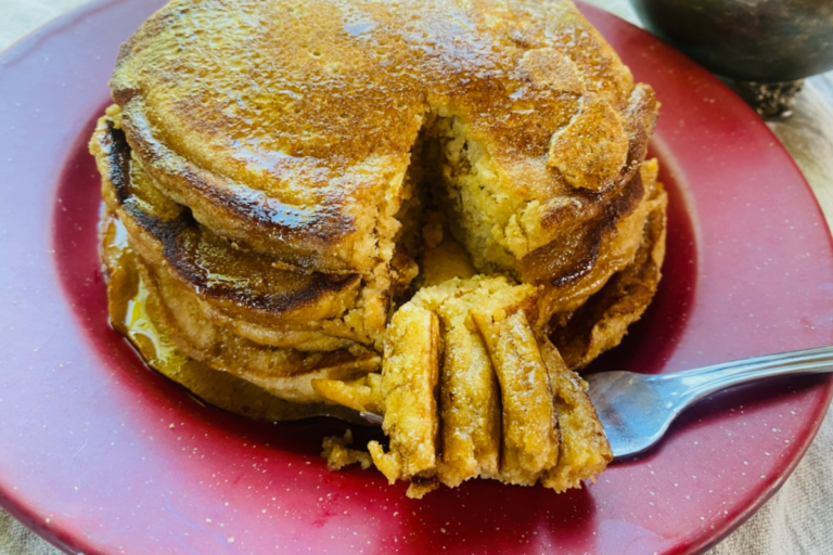 Easy Homemade Healthy Whole Wheat Pancake Recipe
