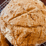 Easy No-Knead 4 Ingredient Whole Grain Sourdough Overnight Bread Recipe