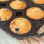 Freshly Milled Lemon Blueberry Muffins